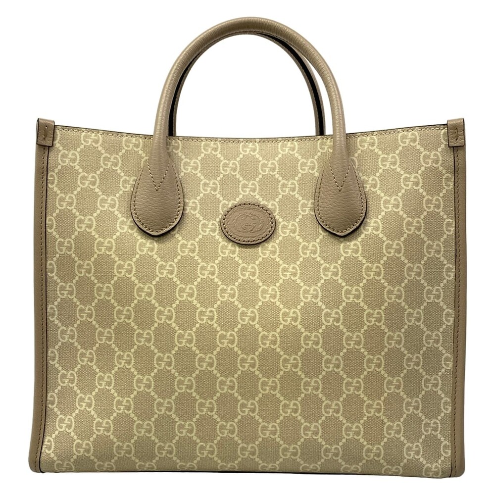 Gucci Gg Small Tote Bag Beige Light #324923G16B